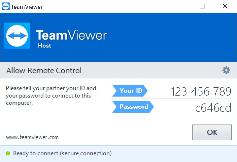 teamviewer about